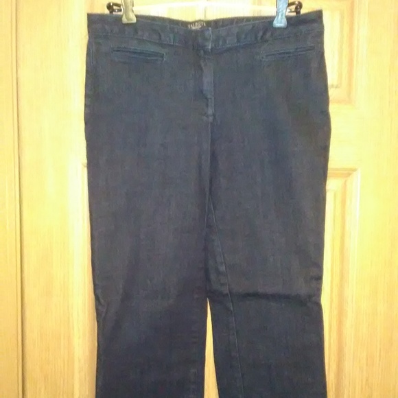 Talbots Signature Stretch Denim Capri Pants EUC! - Picture 1 of 7